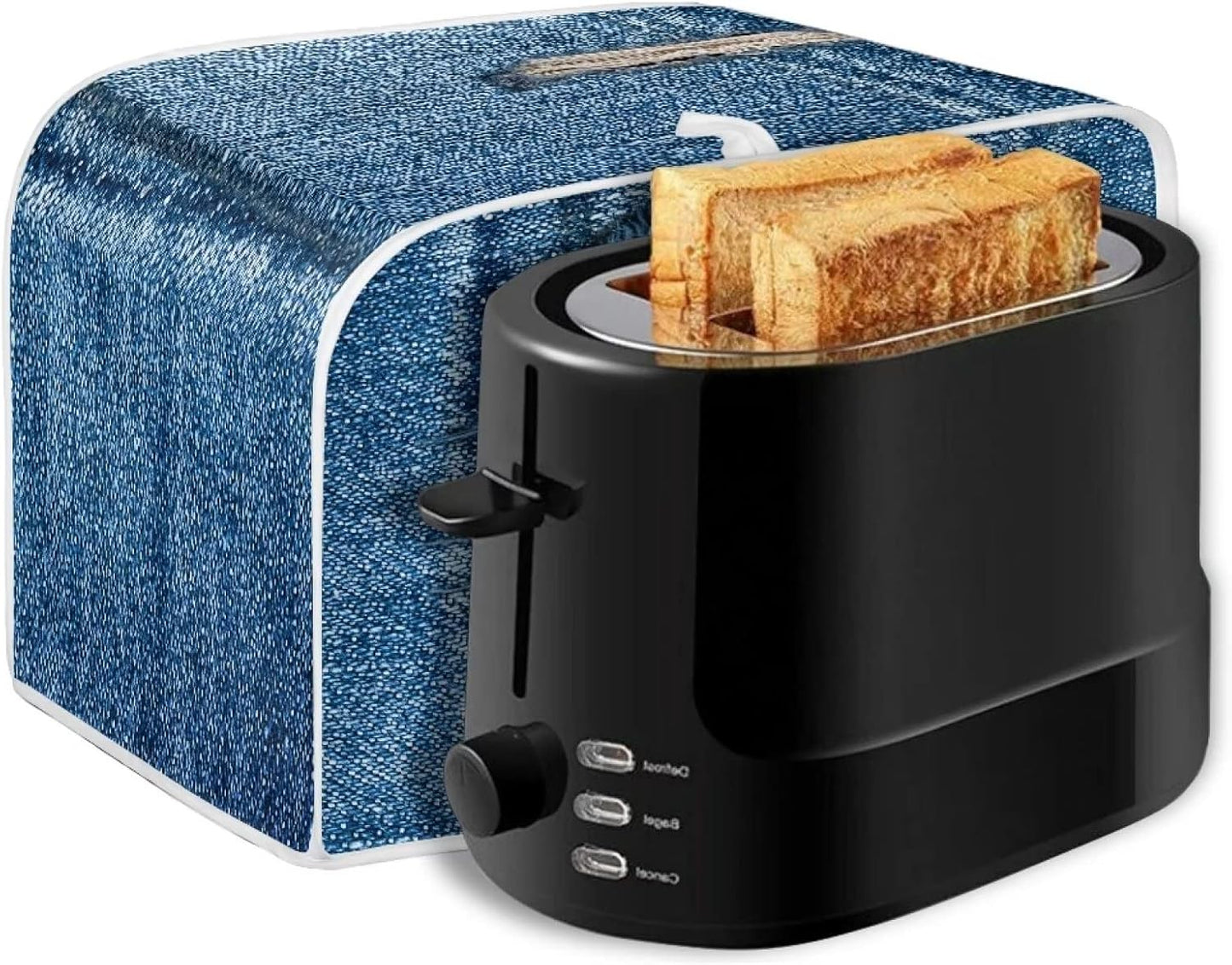 Toaster Cover 2 Slice, Pineapple Pattern Dust Cover, Protective Cover for Kitchen Toaster Oven, Machine Washable