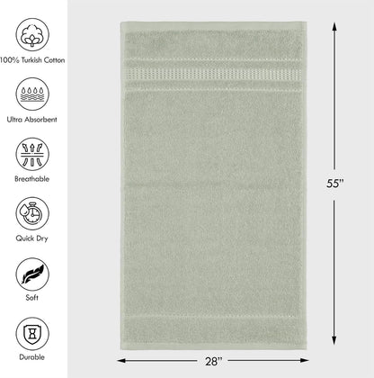 2 Pack 100% 28 55 inches, Melissa Linen, Bath Towels Turkish Cotton Towels for Bathroom, Absorb Water, Quick Dry, Soft