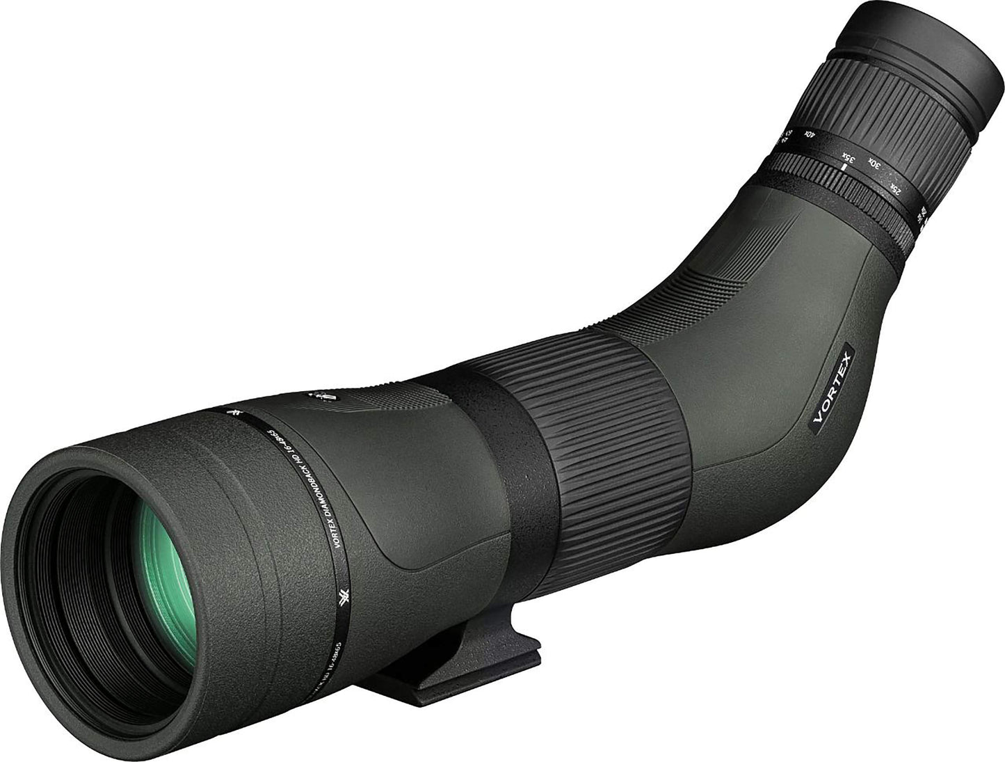 Vortex Optics Diamondback HD Spotting Scope 16-48x65 Angled, Green