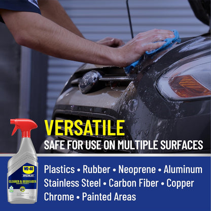 WD-40 32 OZ Specialist Cleaner & Degreaser, Multi-Surface Cleaning Solution, Great for cleaning grills and grill parts