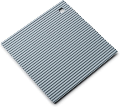 Zeal Silicone Heat Resistant Non-Slip Trivet Pot Rest, Duck Egg Blue (7”/18cm)
