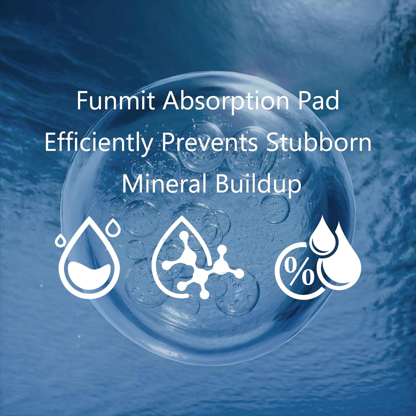 Humidifier Replacement Filters for LEVOIT, Mineral Absorption Pad Compatible with LV600S, LV600HH, OasisMist450S