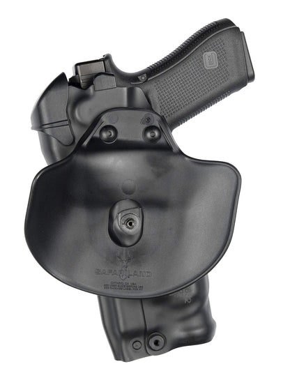 Safariland 6378RDS Automated Locking System Duty Holster, Red Dot Sight Compatible, STX Tactical Black, Right Hand, Fits: S&W M&P 5IN Surefire X300U