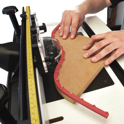 Trend Mini Flexible Curve Guide for Routing Accurate and Precise Curves with your Router, 19-1/2” long by 5/16" wide, CURV/8X500