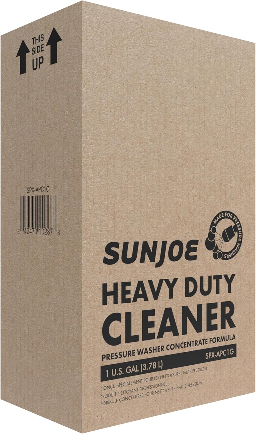 1 SPX-APC1G Sun Joe House and Deck All-Purpose Pressure Washer, Concentrated Cleaner and Degreaser, Unscented, Gallon