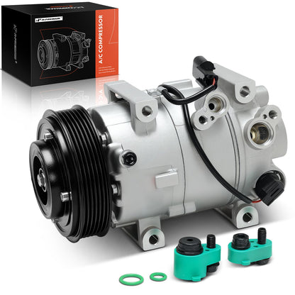 A-Premium Air Conditioner AC Compressor with Clutch Compatible with Hyundai Elantra 2018 2019 L4 1.4L