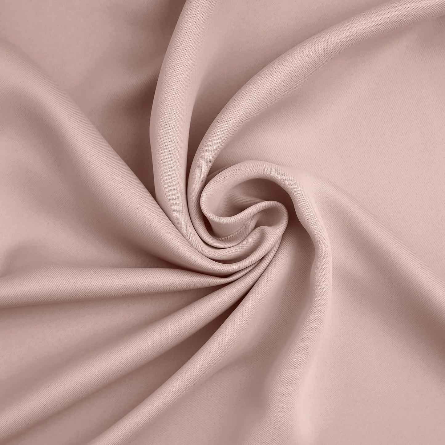 Sun Zero Soho Blackout Energy Efficient Grommet Curtain Single Panel, 54" x 63", Blush Pink