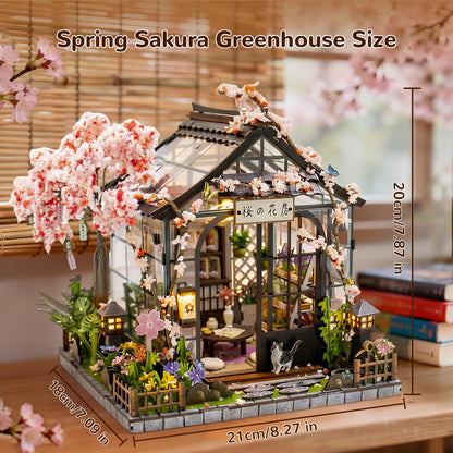 Book Nooks for Adults, DIY Miniature Dollhouse Book Nook Kit, Teens and Beginners, Japanese BookNook, Model Kits Craft Kits for Adults Teens & Book Lovers