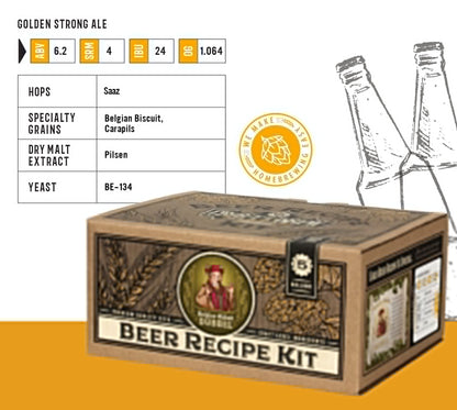 Craft a Brew - Beer Recipe Kit - Belgian Abbey Dubbel - Home Brewing Ingredient Refill - Beer Making Supplies - Includes Hops, Yeast, Malts, Extracts - 5 Gallons