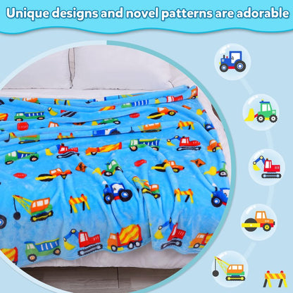 mermaker Rainbow Blanket for Girls and Boys, 380 GSM Pink Rainbow Blankets for Kids, Cartoon Cute Rainbow Toddler Blankets for Baby, Soft Fleece Baby Blanket for Crib and Stroller (30x40 inches)