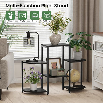 6 6 Asgolion Plant Stand Indoor,Multiple Plant Shelf Corner Rack, Potted Plant Stand, Tiers Large Flower Holder