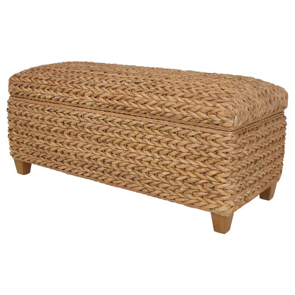 Coaster Home Furnishings - Laughton - Banana Leaf - Storage Bench with Lift-Top Lid and Soft-Close Hinges - Entryway Room - Natural - 500215NTL