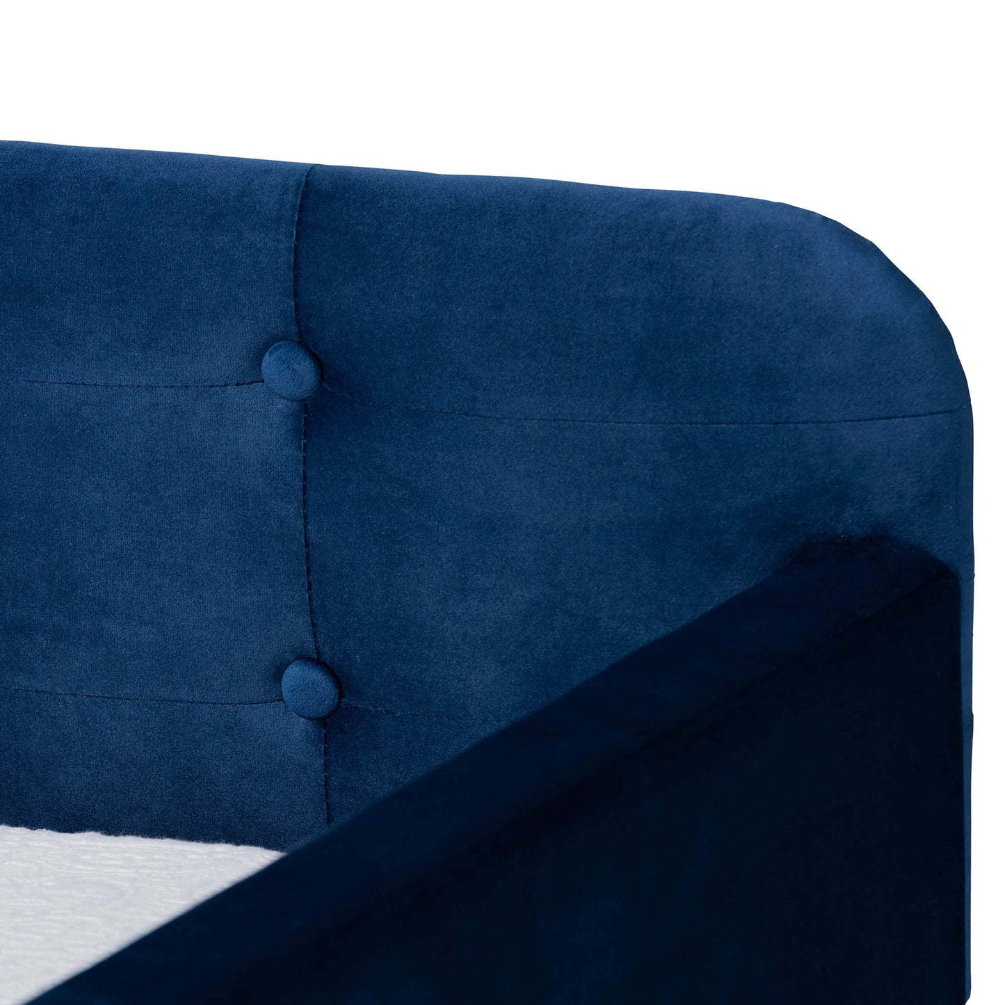 Baxton Studio Daybeds, Twin, Navy Blue