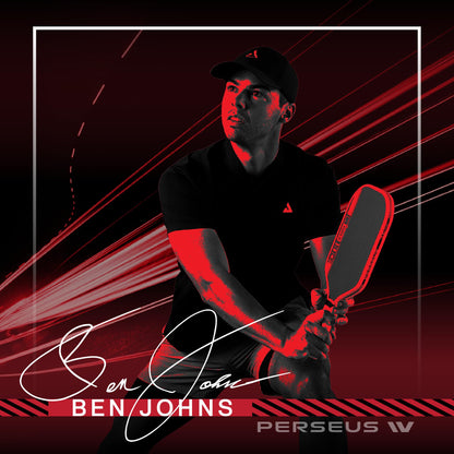 JOOLA Ben Johns Perseus Pro IV 16mm Pickleball Paddle - Tech Flex Power - Elongated Shape for Power & Spin - Propulsion Core Increases Power & Touch - UPA-A Certified - USAP Approved - NFC Chip