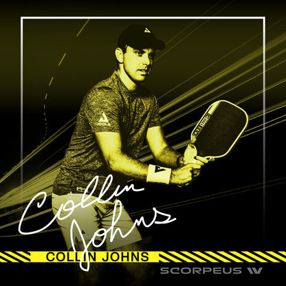 JOOLA Collin Johns Scorpeus Pro IV 16mm Pickleball Paddle - Tech Flex Power - Elongated Shape - Reach - Propulsion Core Increases Power & Touch - UPA-A Certified - USAP Approved - NFC Chip Enabled.