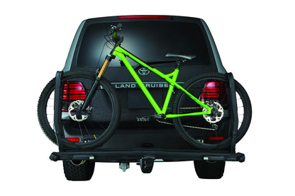 INNO INH110 Tire Hold Hitch Mount (1.25"/2") Platform Rack (1) Bike (E-Bike, Fat Tire, Full Suspension, Carbon Compatible)