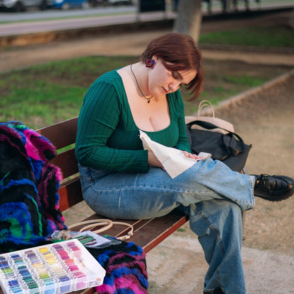 Peirich Embroidery Floss Cross Stitch Supplies, Friendship Bracelets String Kit Embroidery Floss Kit Cross Stitch Kits with Organizer Sewing Boxes Cross Stitch Tools - Gift for Christmas Birthday