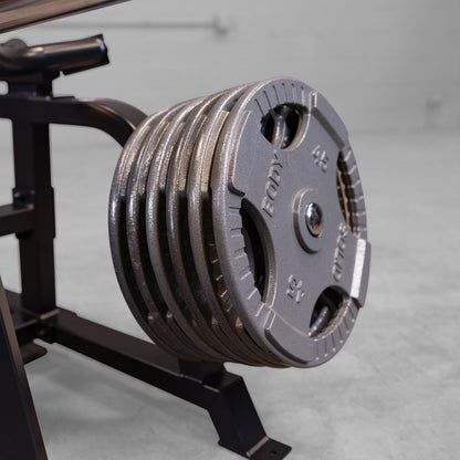 Body-Solid Pro ClubLine (LVBP) Adjustable Leverage Gym Bench - Converging Chest & Bench Press Machine with Sealed Bearings and Gas-Assisted Start Positions