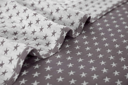 Sterling Creek Dawson Star Muslin Blanket Twin Three Layers Lightweight Breathable Cotton Gauzy Blanket for Adults, All