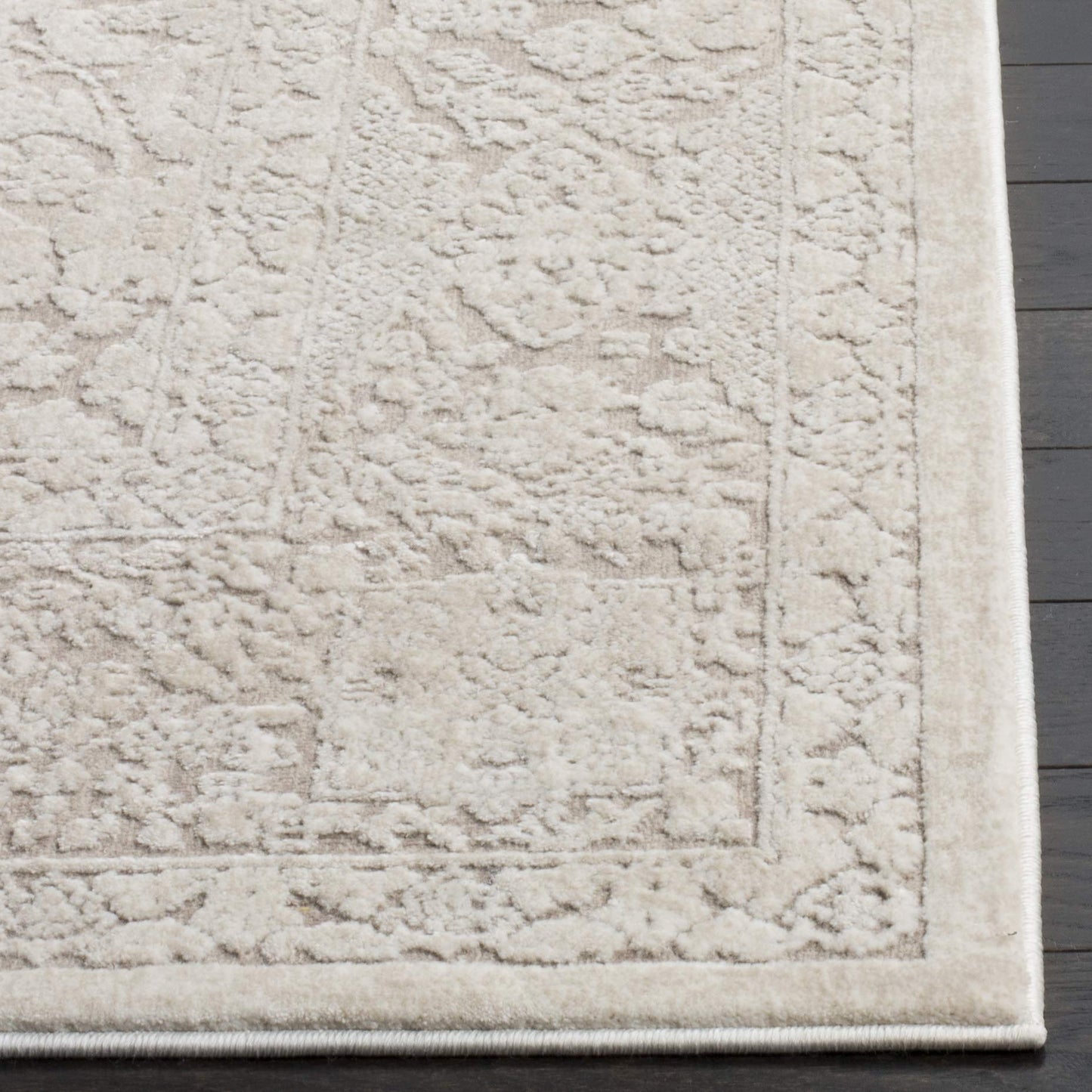 SAFAVIEH Area Rug 8x10 - Reflection Collection - Large - Beige & Cream, Non-Shedding & Easy Cleaning, Ideal for Living Room, Bedroom, Dining Space (RFT667A)