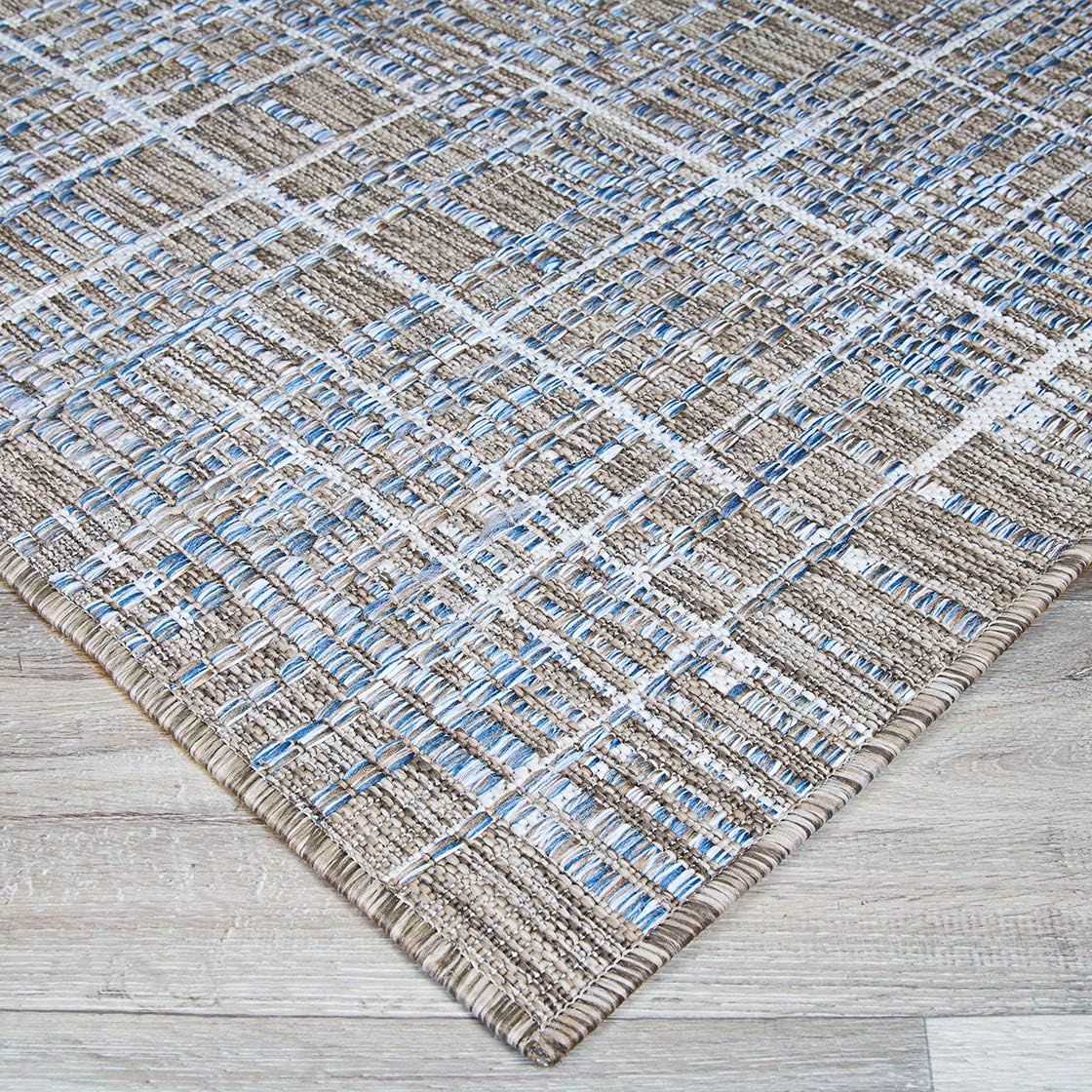 Couristan Charm Ohe Indoor/Outdoor Area Rug, 2'2" x 4'3" Sand-Ivory