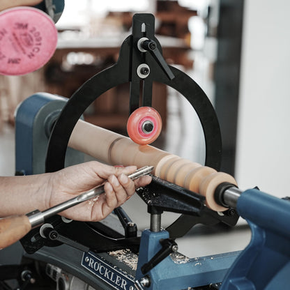 Woodturning Steady Rest for 12",14" and 16" Swing Size, Wood Lathe for Spindle Woodturning, Woodturning Tools.