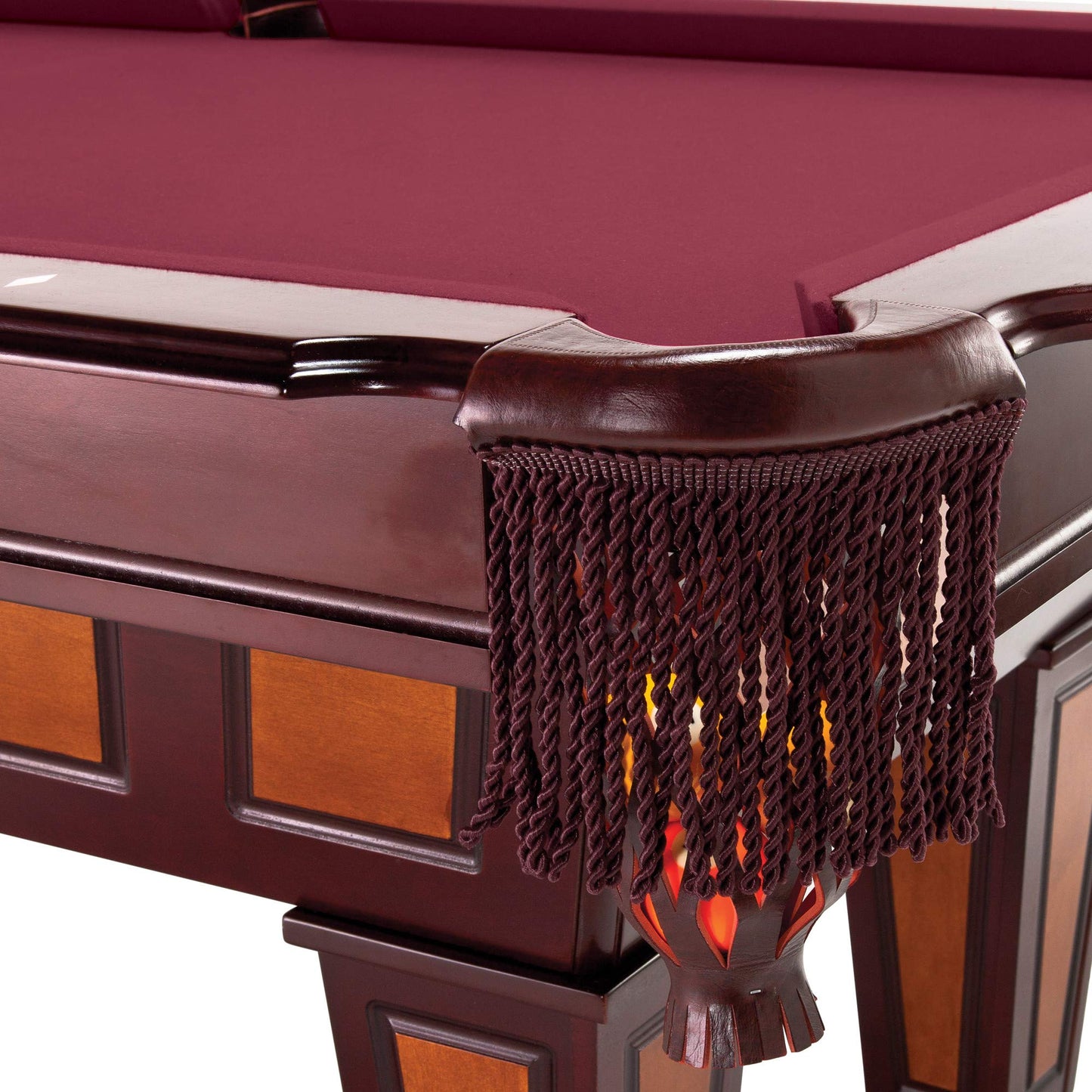 Fat Cat Reno 7.5 Foot Pool Table, Billiard Table with Accuslate Surface, K66 Bumpers, Dark Cherry Finish, Includes Cues and Balls