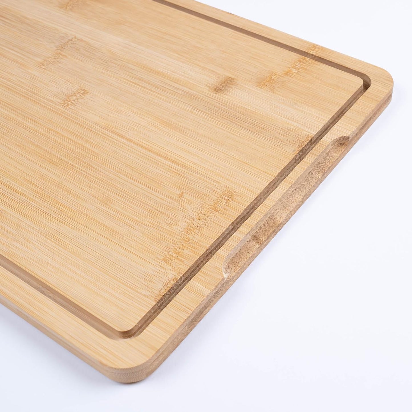 15.75" 11.81" BOXIO - CuttingBoard: Premium Bamboo Wood Cutting Board for Camping & Kitchen - x - Ideal chopping board