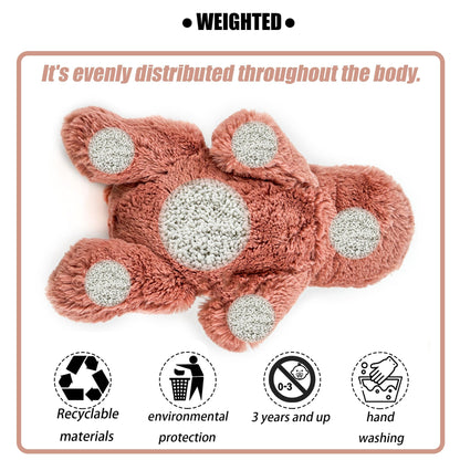 YOUBLEK 20" | 4 Pounds Weighted Stuffed Animals,Sensory Comfort Plush Throw Pillow Toy, Soft for Home & School, Kawaii Plushies Hugging Toy Gifts for Kids & Adults