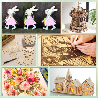 ZUQIAN 40 Pack Basswood Sheets, 7.8"x11.8" Craft Plywood Sheets, 2mm 1/13 inch Basswood for Laser Cutting, Plywood Board Unfinished Wood for Models Engraving Drawing, Crafts DIY Ornaments