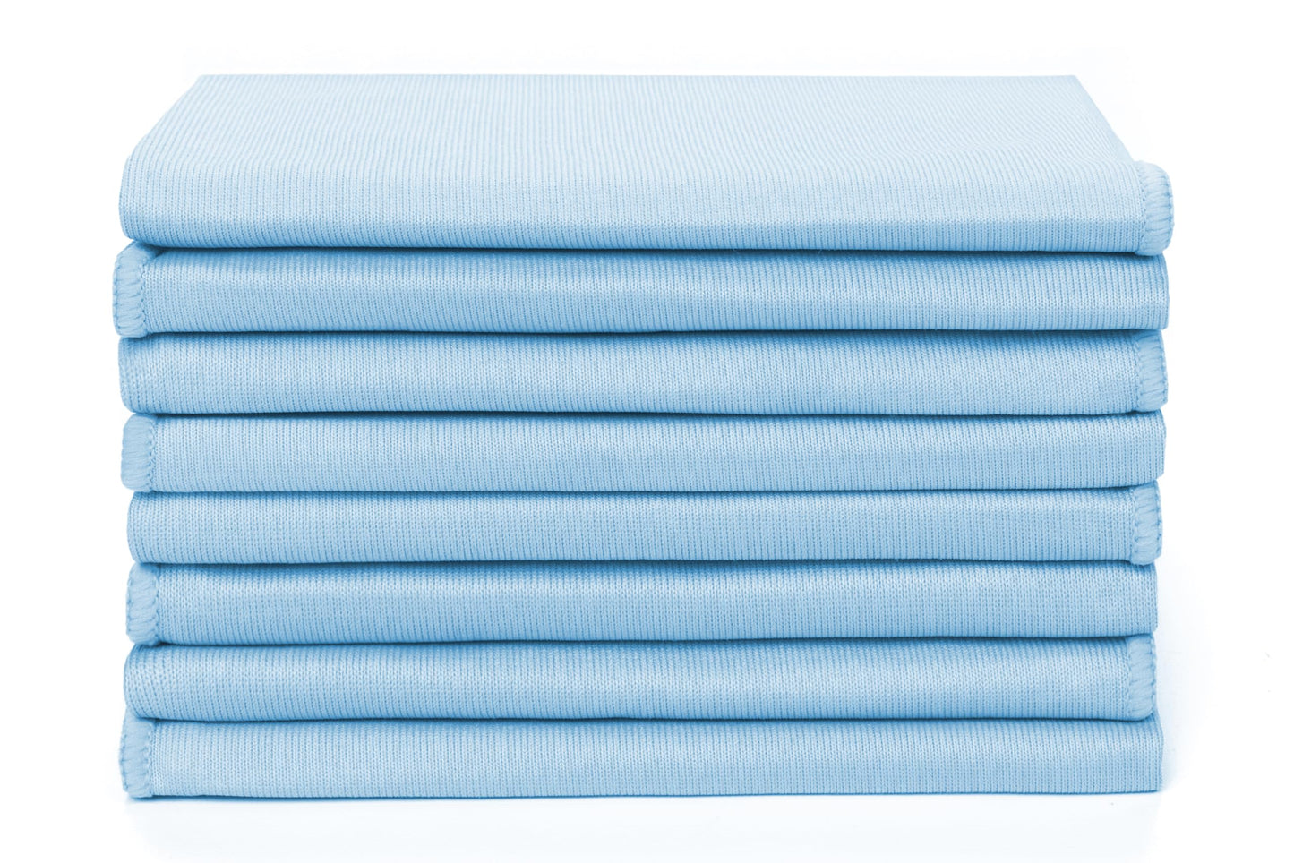 Zflow Microfiber Glass Cleaning Cloths - 8 Pack (16 x 16) - Streak Free - Lint Free - Quickly Clean Windows, Windshields, Mirrors, and Stainless Steel