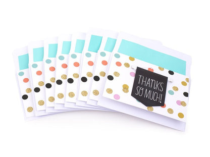 Hallmark Signature Thank You Notes (Thanks Banner, 8 Cards and Envelopes)