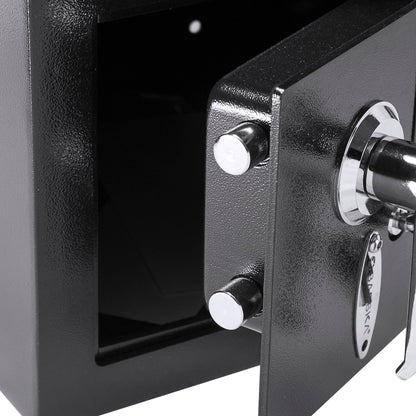 Barska Digital Depository Safe with Drop Slot – Solid Steel Lock Box for Cash, Mail & Valuables, Dual PIN Code Access, Anti-Pry Door, 2 Steel Bolts, Mounting Hardware – for Home & Office Security