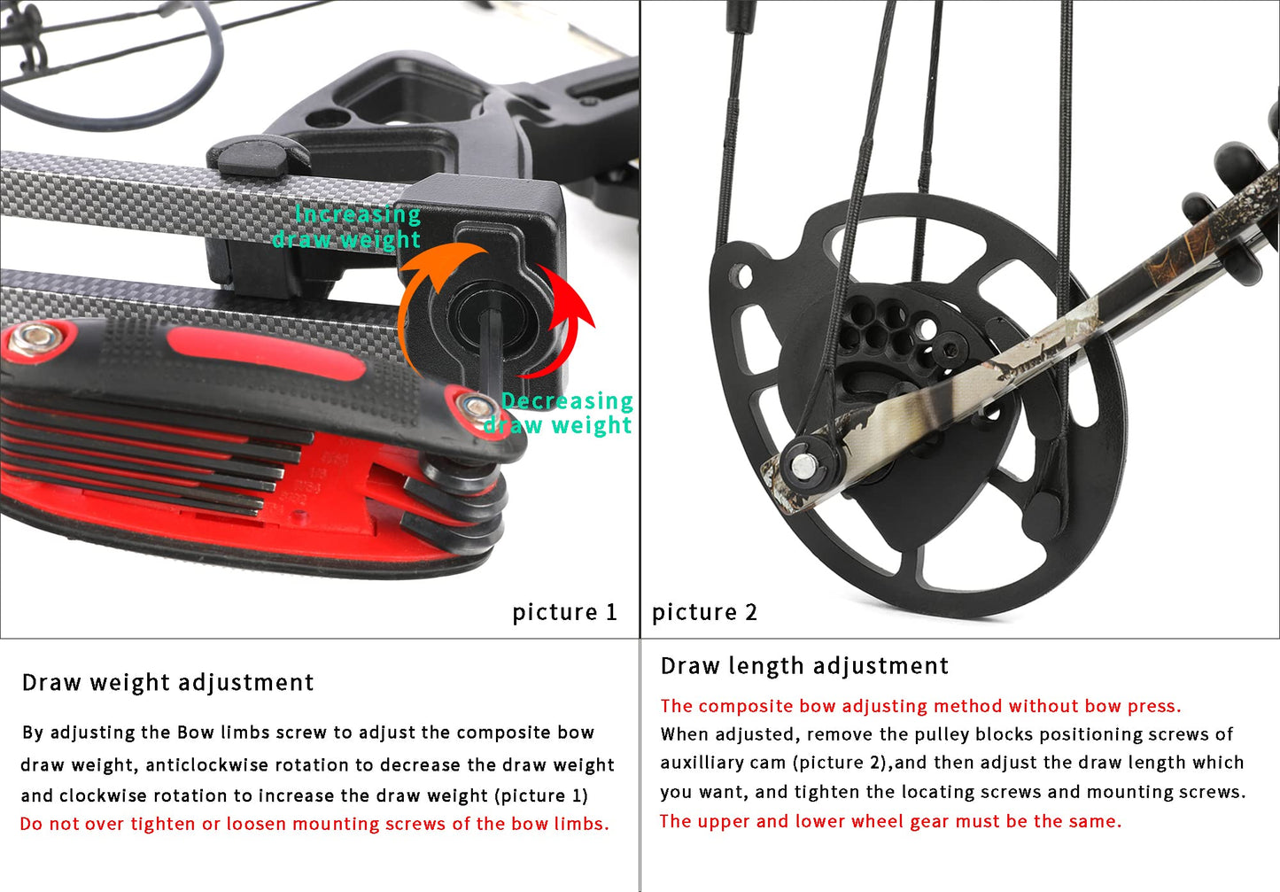 surwolf Compound Bow Kit,Hunting&Target,Limb Made in USA,Draw Weight 30-55lbs Adjustable,Draw Length 24-29.5", Right/Left Handed for Adult/Beginner Archery Hunting&Targeting (Left-Handed, Olive Green)