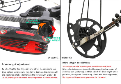 surwolf Compound Bow Kit,Hunting&Target,Limb Made in USA,Draw Weight 30-55lbs Adjustable,Draw Length 24-29.5", Right/Left Handed for Adult/Beginner Archery Hunting&Targeting (Left-Handed, Olive Green)
