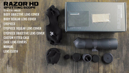 Vortex Optics Razor HD Spotting Scope 22-48x65 Angled