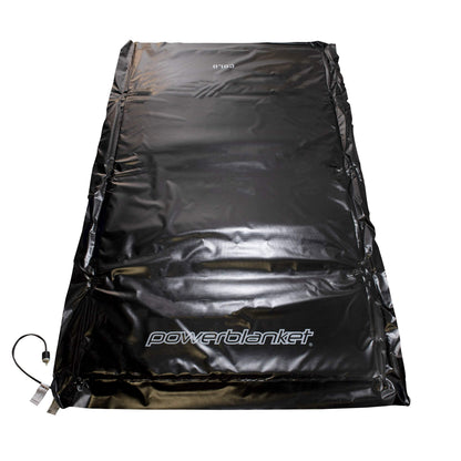 Powerblanket EH0304 Insulated Concrete Curing Blanket, Flat Thermal Ground Thawing Foam Tarp w/3’x4’ Heated - 4’x5' Finished Dimensions & 15 amp Plug