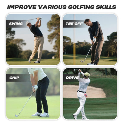 MR Golf Hitting Net 10’x10’ with Side Barriers, Extra Large Golf Practice Net with Ball Return System, Golf Simulator