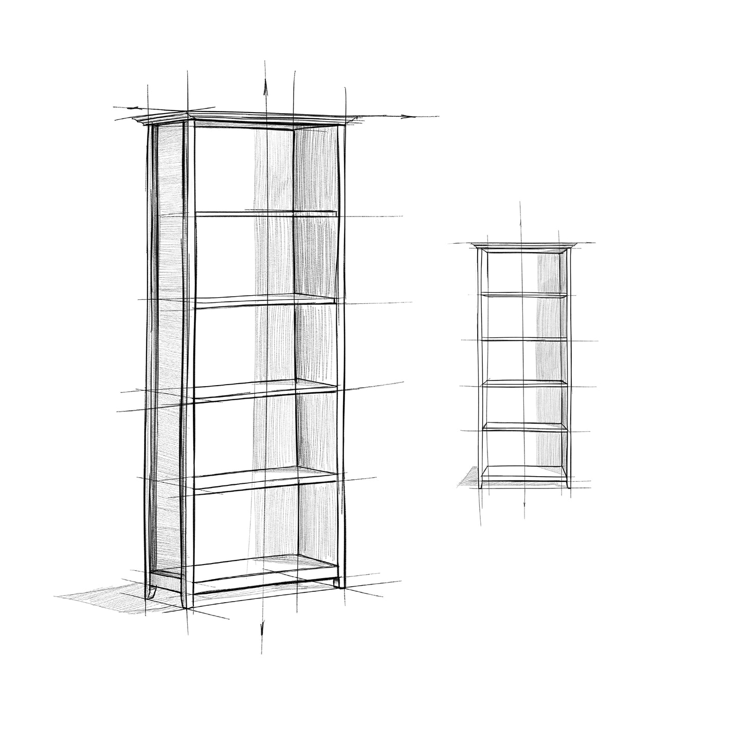 SIMPLIHOME Amherst Bookcase - 70 inch Tall 5-Shelf Solid Wood Bookshelf in Rustic Natural Aged Brown, Transitional Storage for Living Room, Study or Office with Adjustable Shelves and Tapered Legs