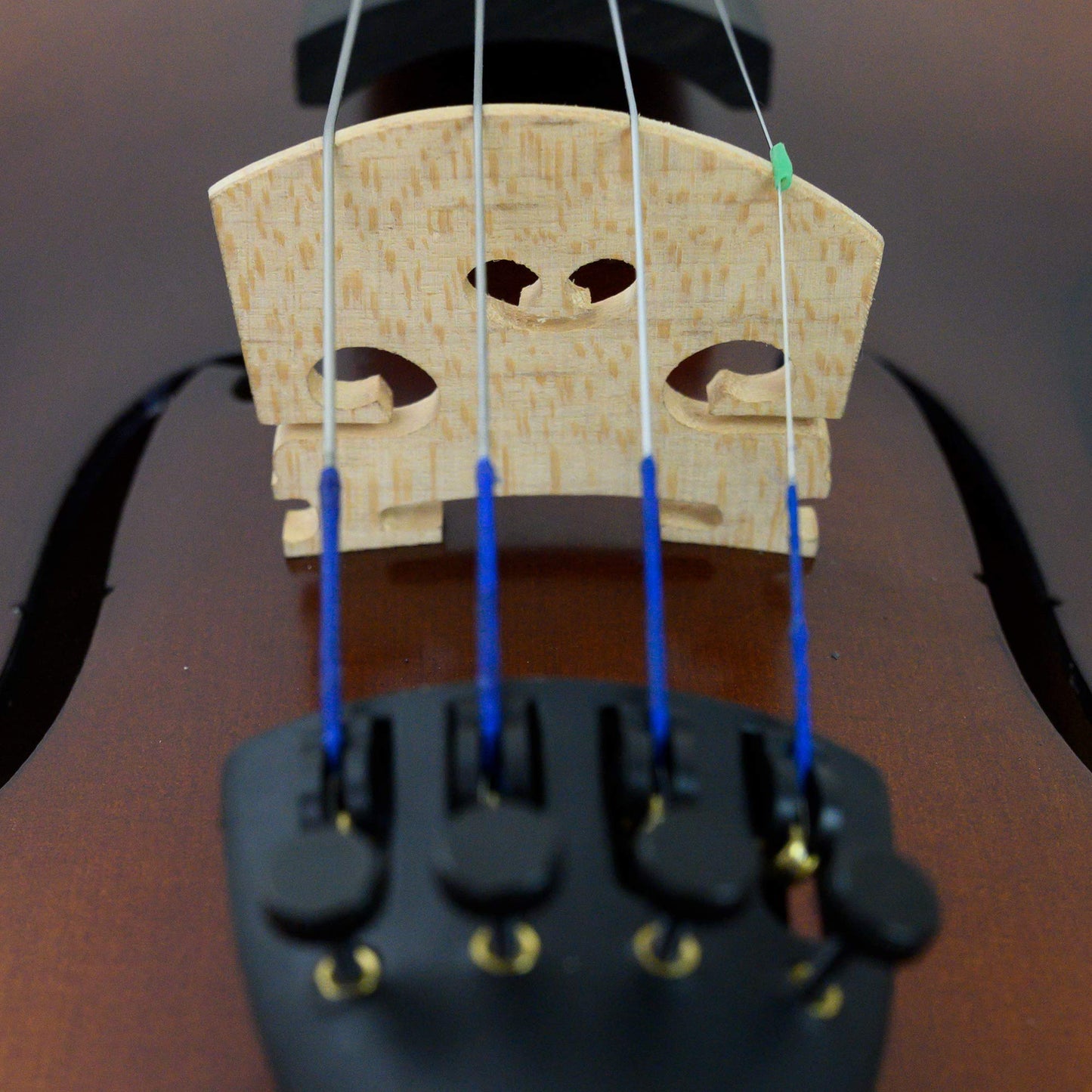 Ricard Bunnel G2 Violin Outfit 1/8 Size - Carrying Case and Accessories Included - Solid Maple Wood and Ebony Fittings By Kennedy Violins