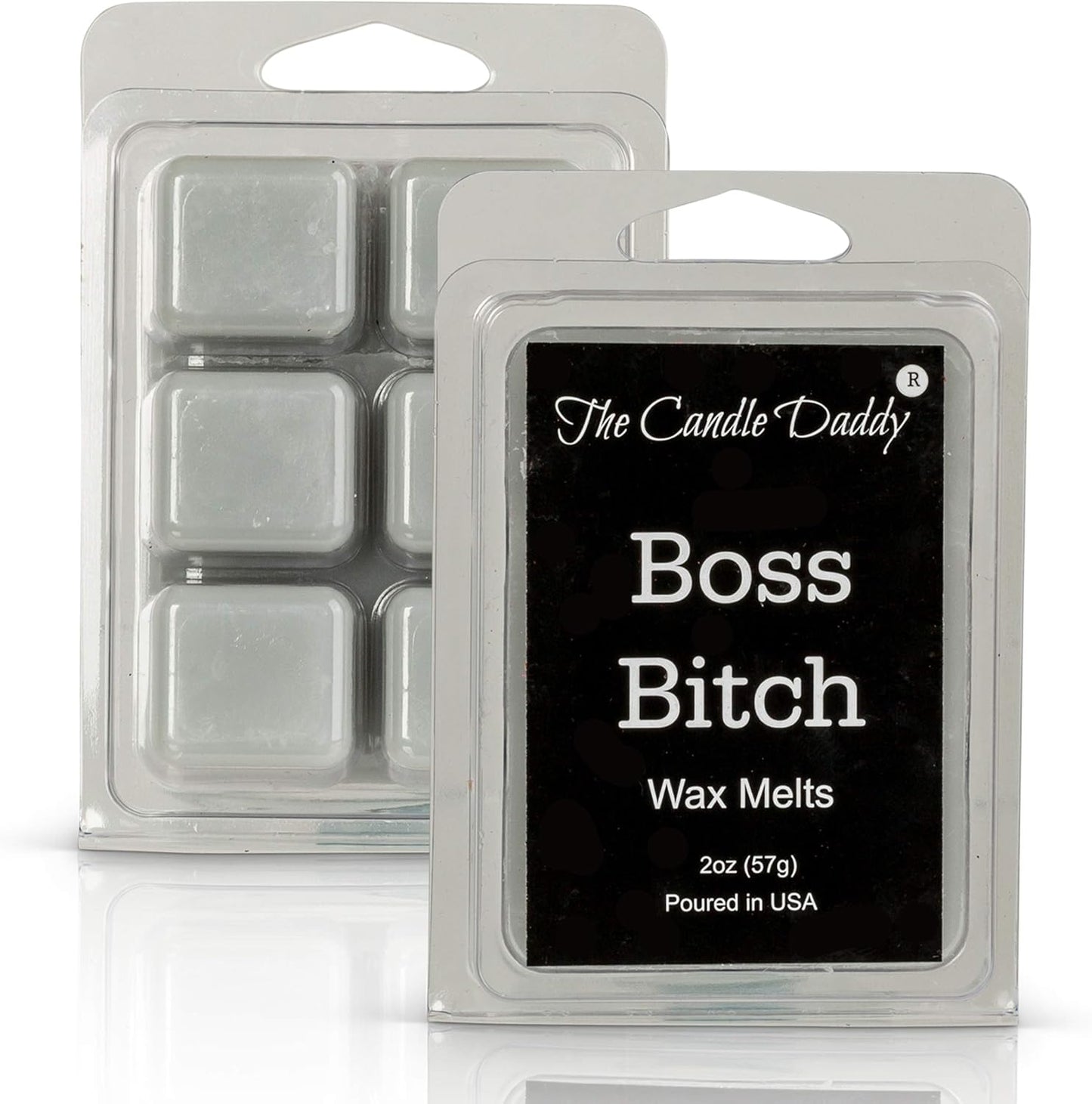 Boss Bitch Apple Maple Bourbon Scented Wax Melt Cubes, Maximum Scented, 2 Ounce Package