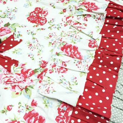 Wrapables Ruffles and Roses Apron for Mother and Daughter Baking, Cooking & Crafts