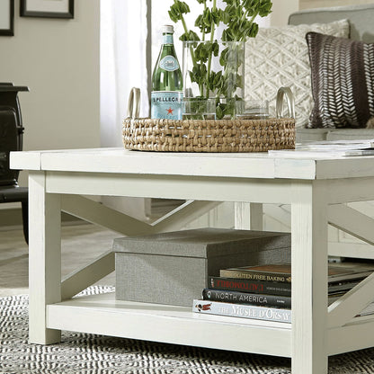 Homestyles Seaside Lodge Off-White Coffee Table