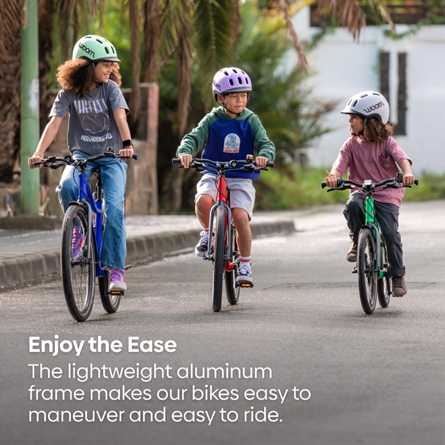 woom Explore 6 Bicycle for Kids & Teens 10 to 14 Years Old, 26-Inch Lightweight 8-Gear Road & Mountain Bike for Boys & Girls - Red