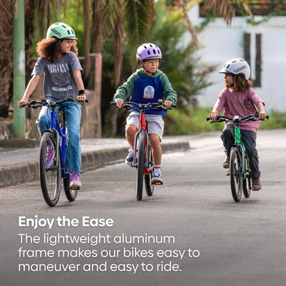 woom Explore 6 Bicycle for Kids & Teens 10 to 14 Years Old, 26-Inch Lightweight 8-Gear Road & Mountain Bike for Boys & Girls - Red