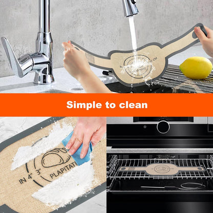 Silicone Bread Sling Dutch Oven Liner, Non-Stick Reusable Baking Mat with Long Handles