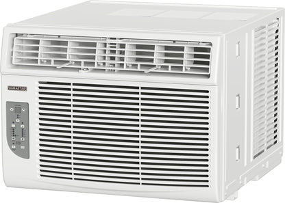Durastar DRWHC081XNA1 8,000 BTU 115V Window Air Conditioner with 3500 BTU Supplemental Heating and Remote Control - White