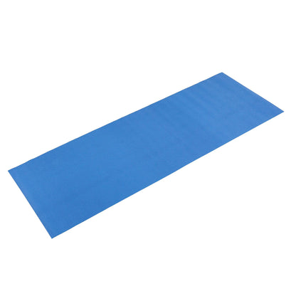 Sunny Health & Fitness Exercise Anti-Slip Yoga Mat Durable Non-Slip Compact Lightweight Cushioned Support for Standard or Hot Yoga, Pilates, Stretching Exercises, Meditation and Floor Workouts