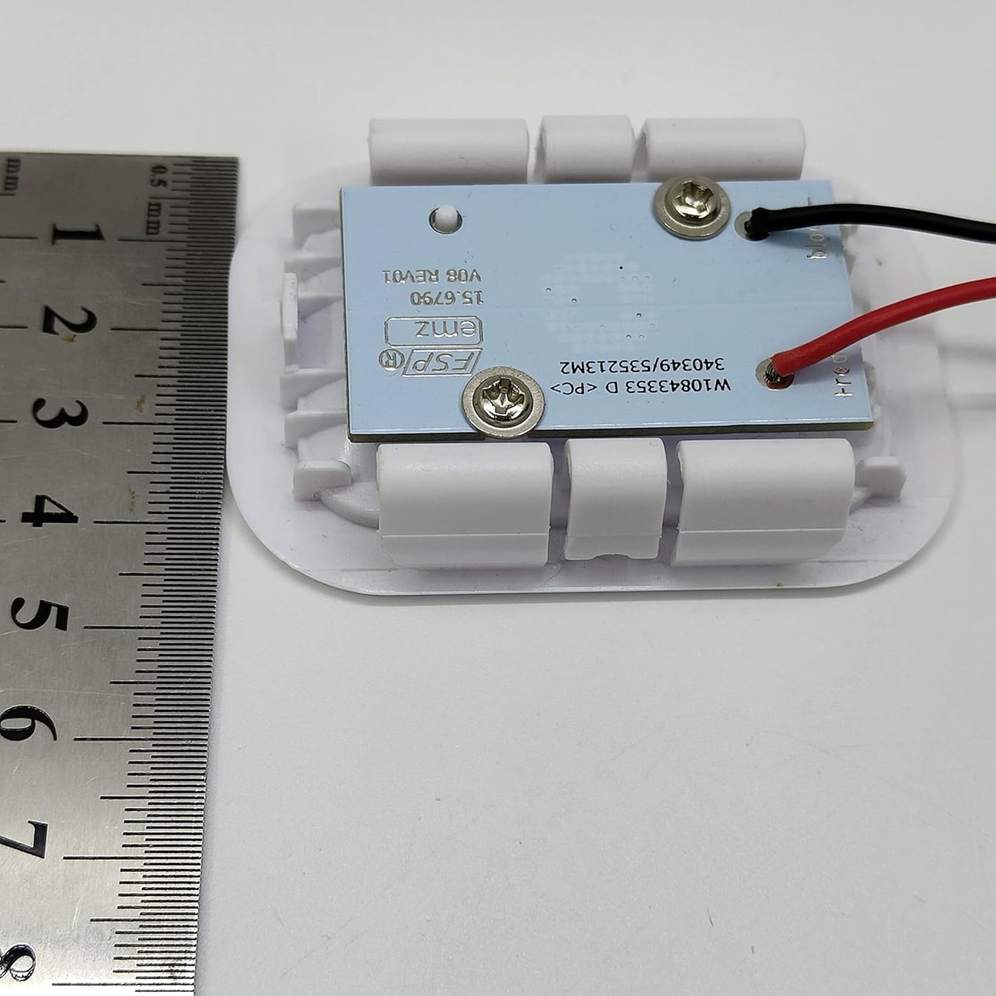 W10695459 Refrigerator LED Light Board Replacement Includes Splice Connectors