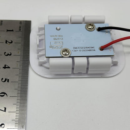 W10695459 Refrigerator LED Light Board Replacement Includes Splice Connectors